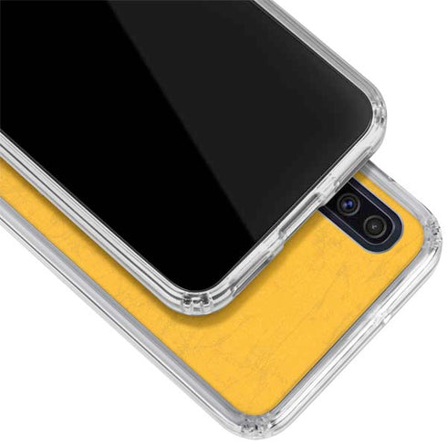 NBA Los Angeles Lakers Distressed Galaxy A50 Clear Case